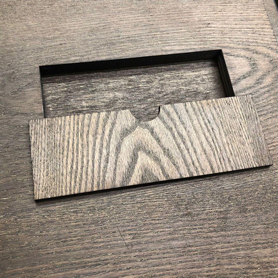 CAJA DE TRIPLAY TIPO LIBRO A597